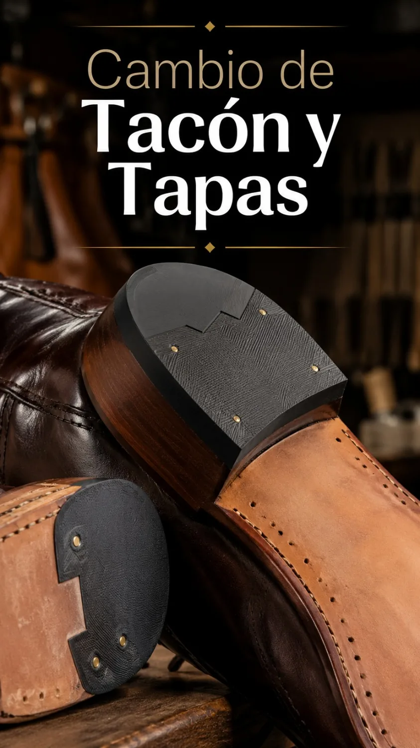 Cambio de tacón y tapas