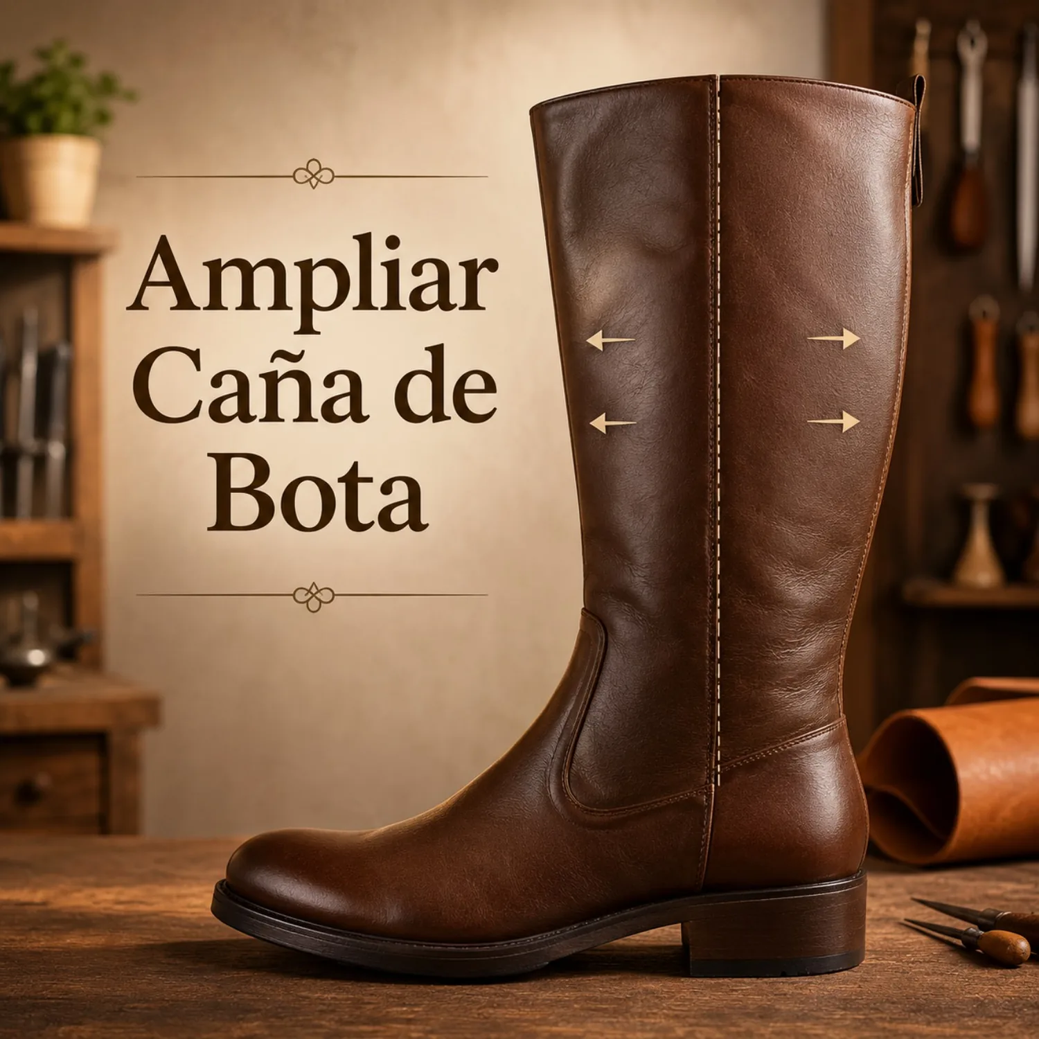 Ajuste de caña de bota