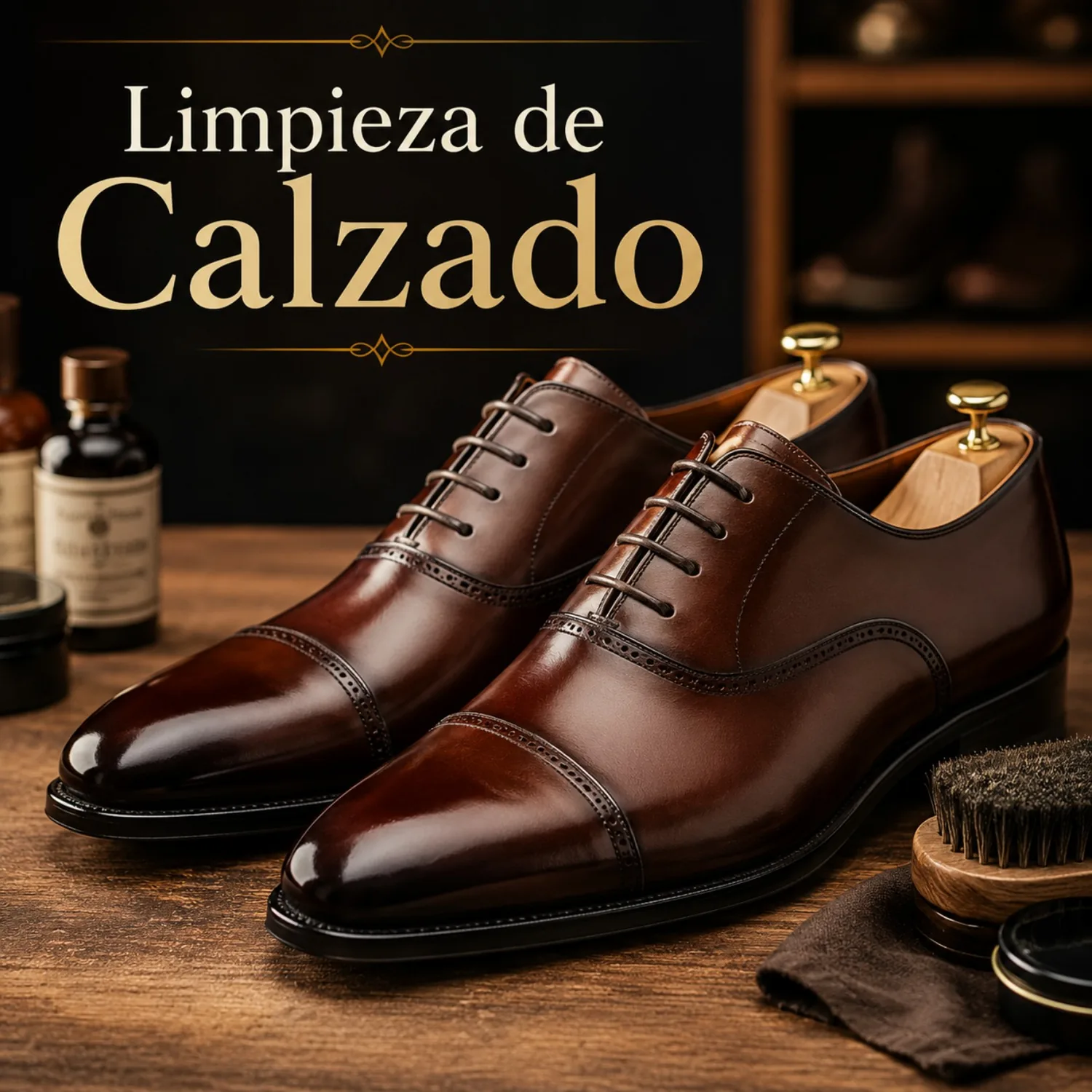 Limpieza de calzado