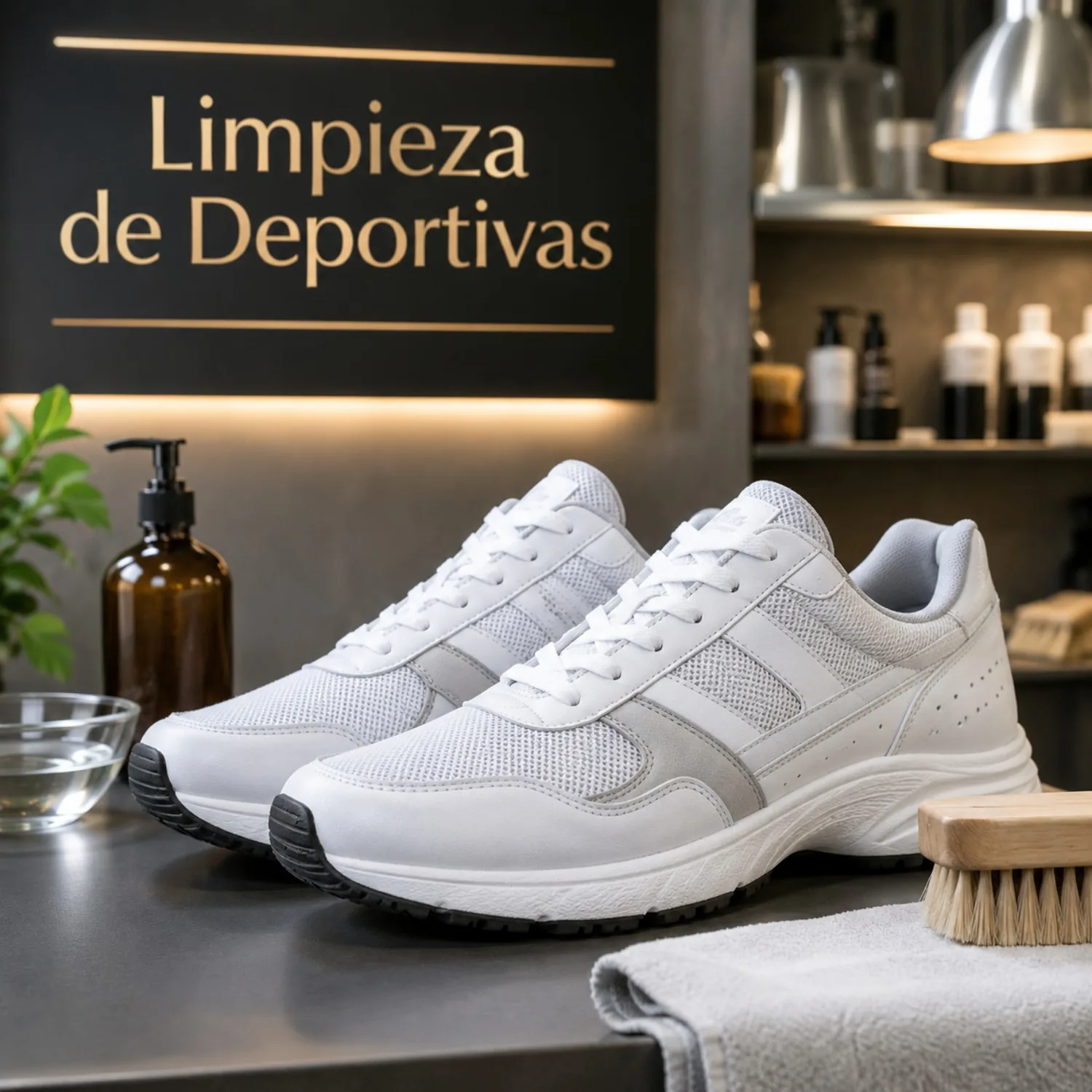 Limpieza de deportivas