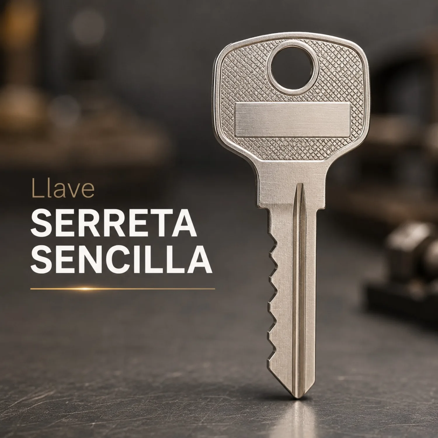 Llave de serreta sencilla