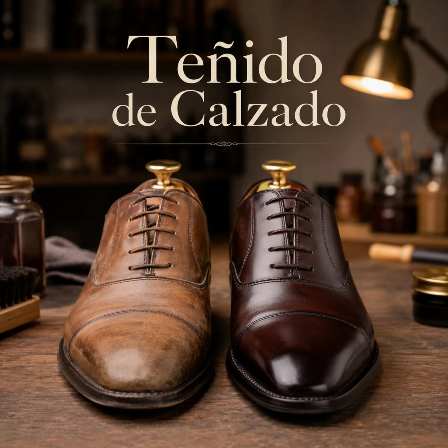 Teñido de calzado